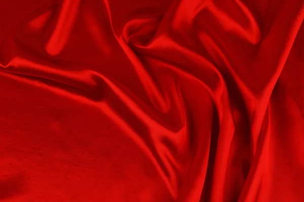 Tela de seda roja — Foto de Stock