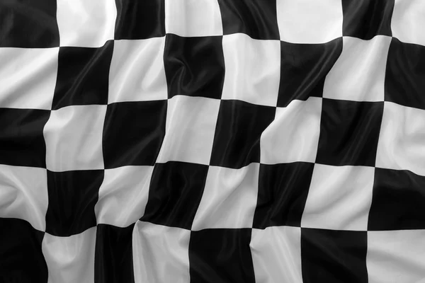 Bandiera da corsa a scacchi — Foto Stock