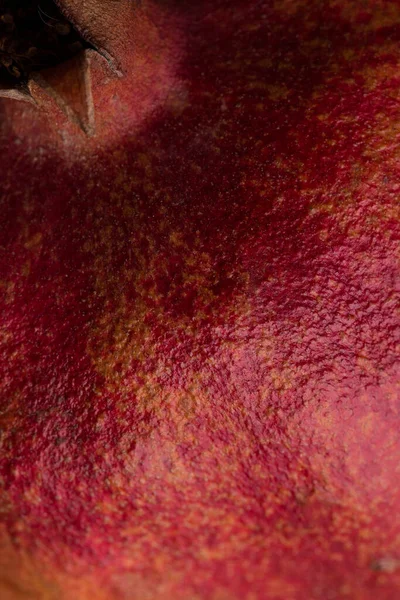 Romã Fruto Pele Closeup — Fotografia de Stock