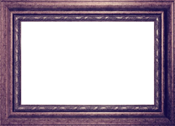 Blank Wooden Picture Frame — Stock Photo, Image