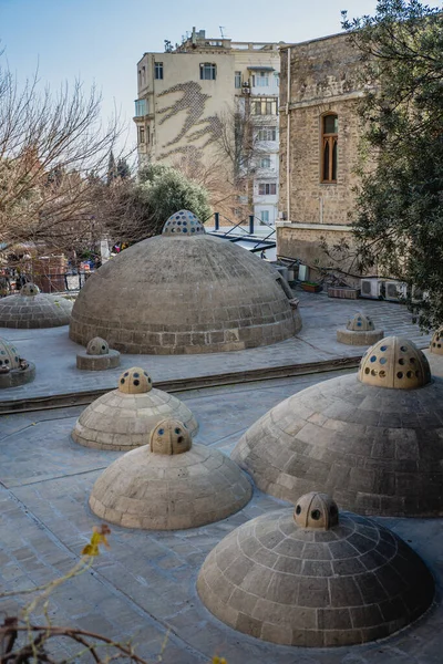 Baku Azerbaijan Jan 2020 Streets Icheri Sheher Old Town — Stock Photo, Image