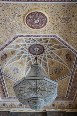 Juma Camii içeride, Samaxi Cume Mescidi, Shamakhi, Azerbaycan 'da