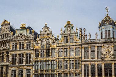 Brüksel, Belçika 'daki Büyük Yerdeki Guildhall' lar