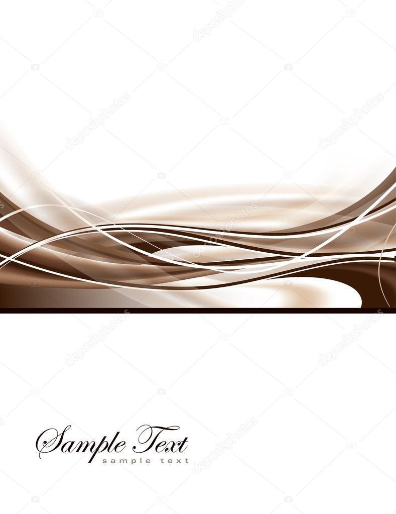 Abstract wavy background