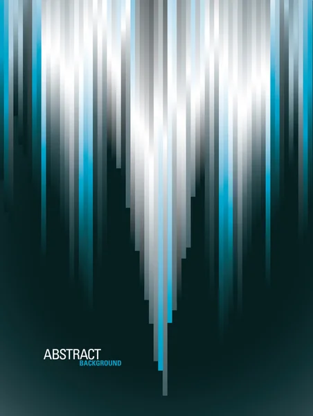 Abstracte glanzende achtergrond met verticale lijnen — Stockvector