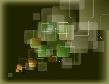 Kareler ile soyut renkli arkaplan