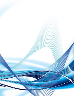 Soyut dalgalı arkaplan