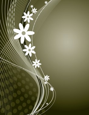 soyut çiçek arkaplanı