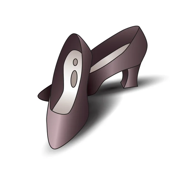 Módní Dámské boty — Stockový vektor