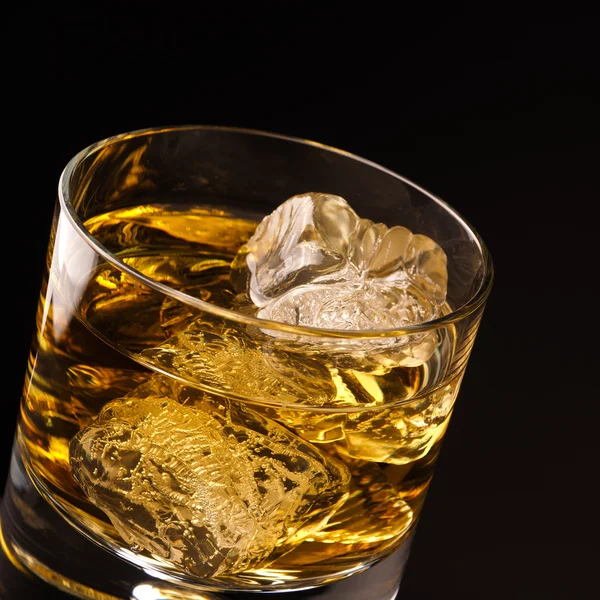 Whisky glas — Stockfoto