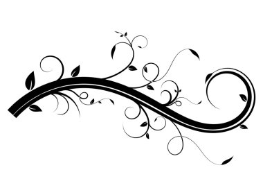 çiçek tasarım öğesi