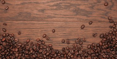 kavrulmuş kahve çekirdeği.