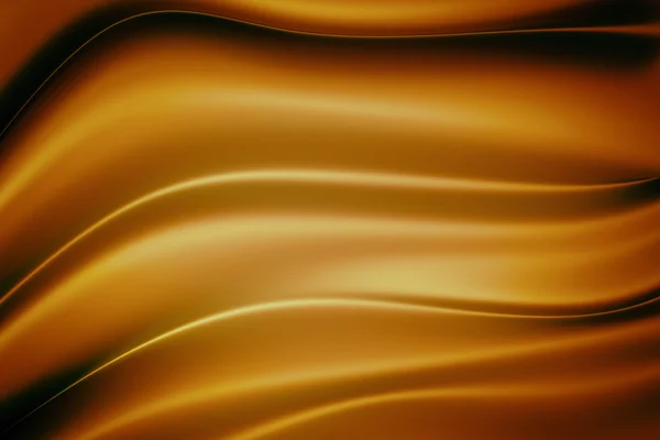 Golden silk texture, 3d rendering — Stock Photo, Image