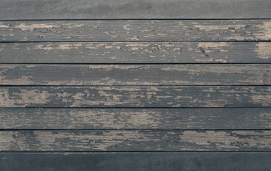 Döşeme kabuğu soyulmuş eski ahşap döşemeler, kırsal arkaplan ya da metin için yeri olan başlık
