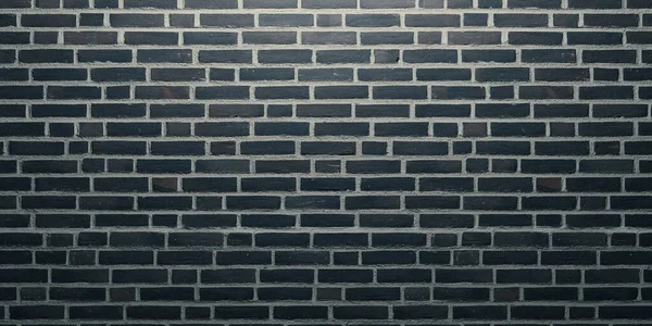 Dark Brick Wall Texture Using Background Space Text Image Rendering — Stock Photo, Image