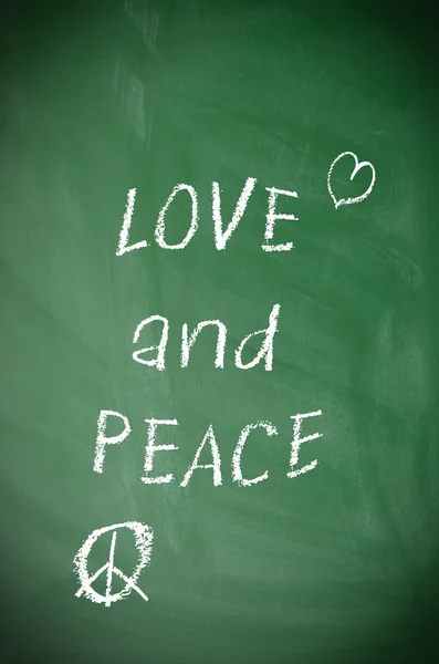 Love and peace — Stock Photo, Image
