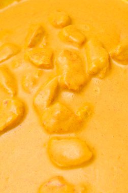 baharatlı tavuk köri