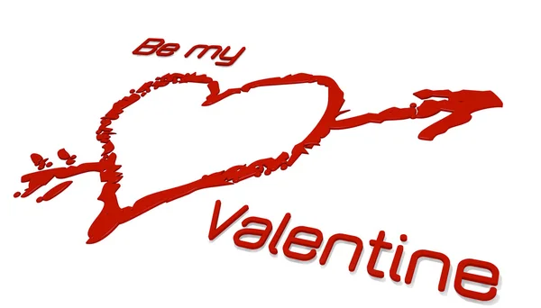 Sé mi San Valentín — Foto de Stock