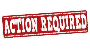 Eylem gerekli damgası