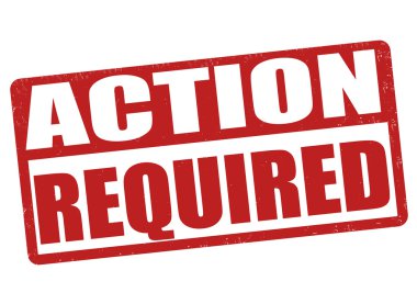 Eylem gerekli damgası