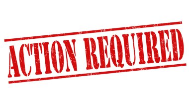 Eylem gerekli damgası