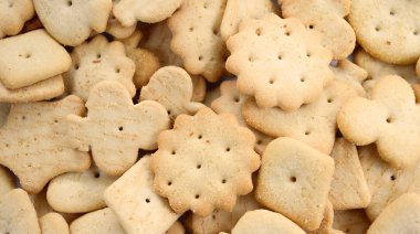 Lezzetli kraker arka plan