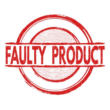 Hatalı ürün damgası