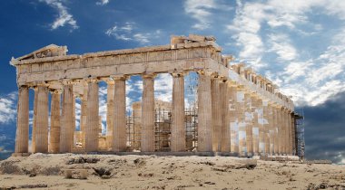 Parthenon Tapınağı Akropol Atina, Yunanistan