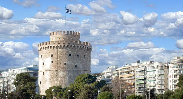 La torre bianca — Foto Stock