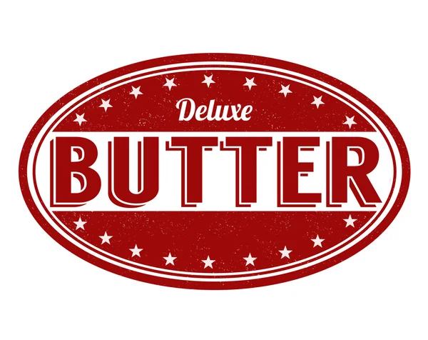 Butterstempel — Stockvektor