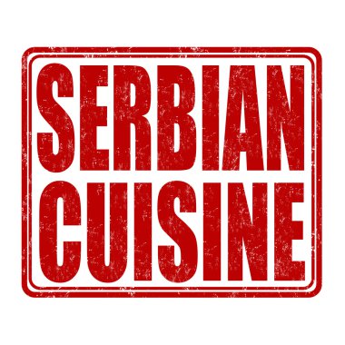 Sırp mutfağı damgası