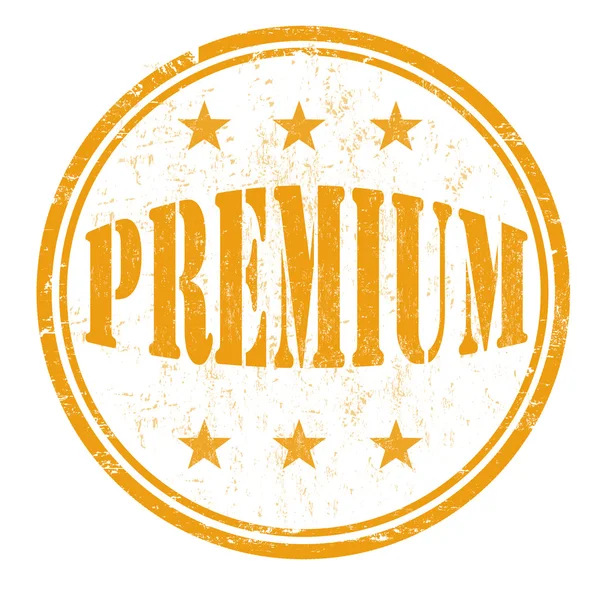 Francobollo Grunge Premium — Vettoriale Stock