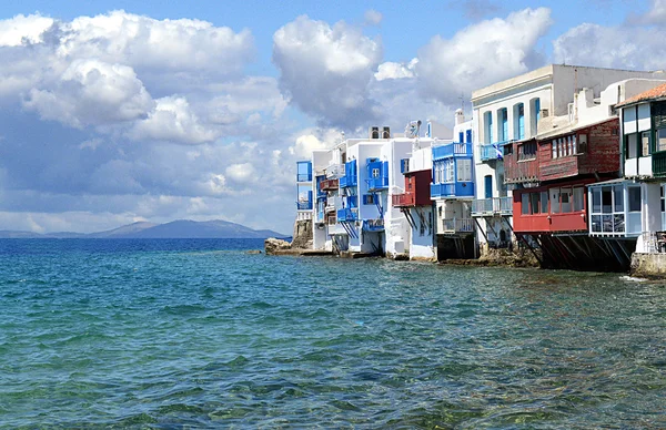 Petite Venise sur l'île de Mykonos — Photo