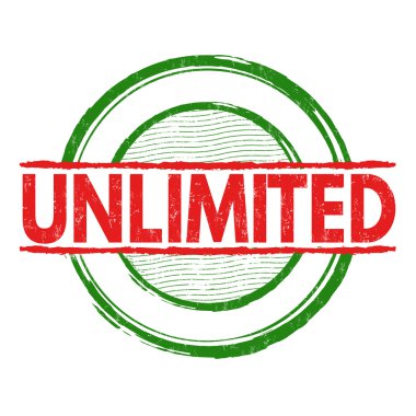 Sınırsız işareti veya damga