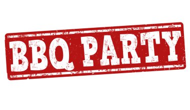 Barbekü partisi damgası