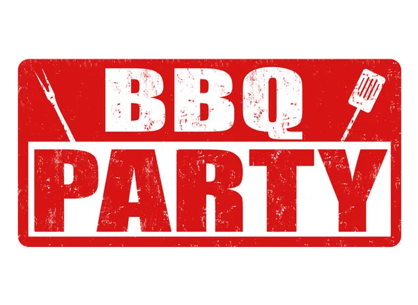 Barbekü partisi damgası