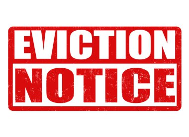 Tahliye bildirimi damgası