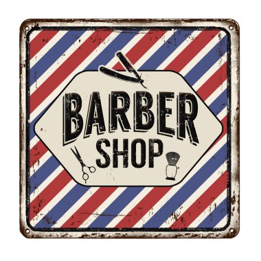 Shop paslı metal kayıt berber