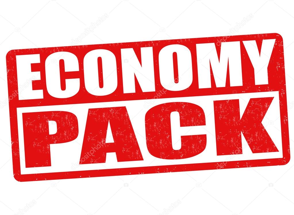 Economy pack stamp Stock Vector by ©roxanabalint 112994318