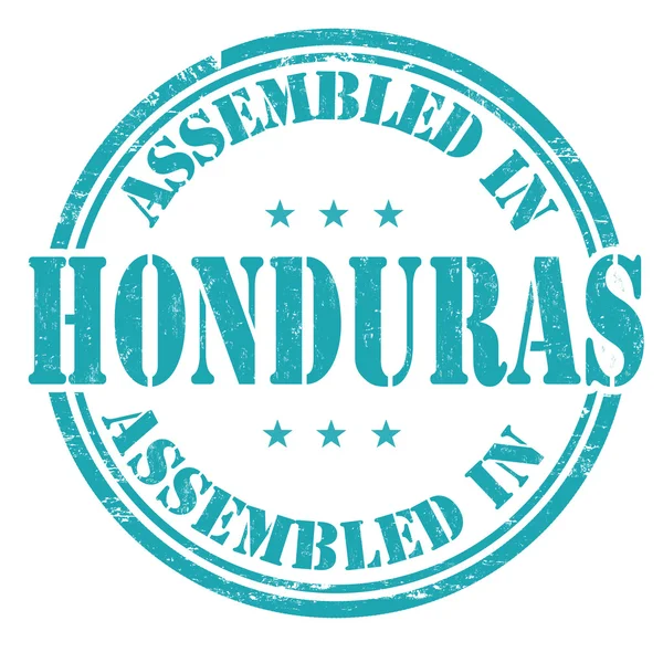 Собран в Гондурасе — стоковый вектор