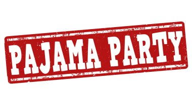 Pijama partisi damgası