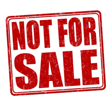 Satılık değil.