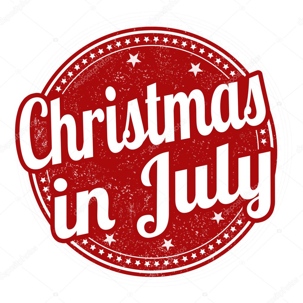 Download Christmas in july stamp — Stock Vector © roxanabalint ...