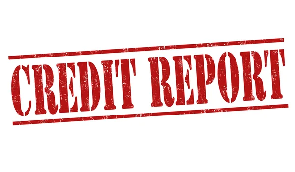 Sello de informe de crédito — Archivo Imágenes Vectoriales