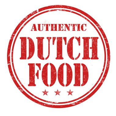 Otantik Hollanda Gıda damga
