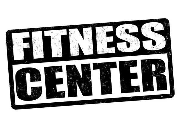 Fitness centrum stempel — Wektor stockowy