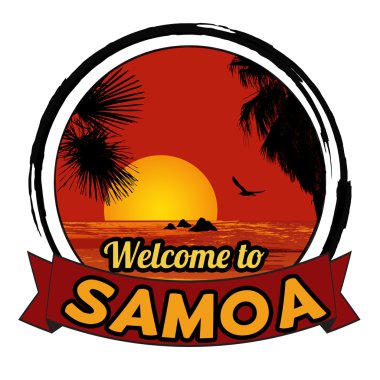 Samoa damga hoş geldiniz