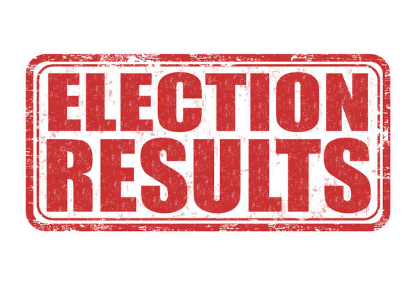 Election results stamp