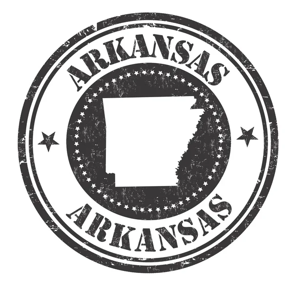 Signe ou timbre Arkansas — Image vectorielle