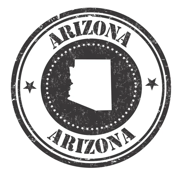 Arizona Zeichen oder Stempel — Stockvektor